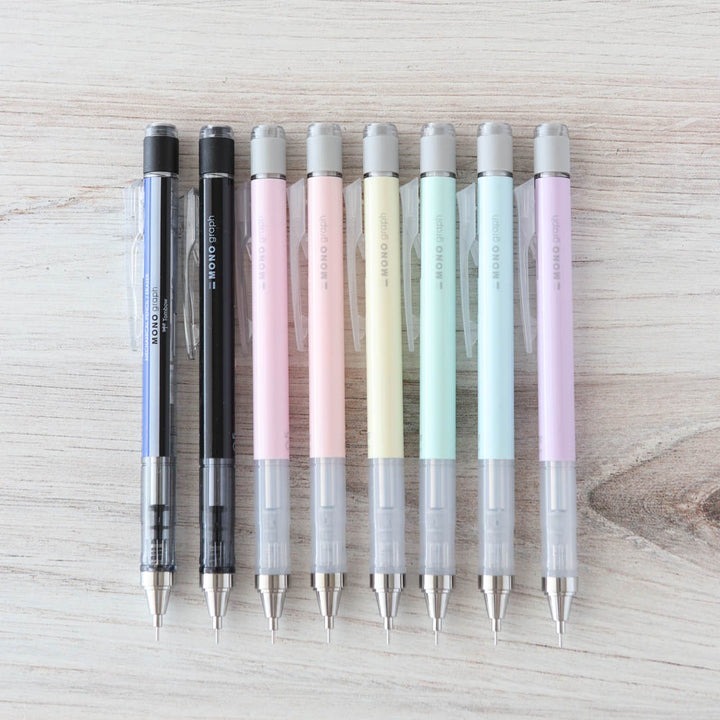 (TẶNG NGÒI 0.5MM) BÚT CHÌ BẤM TOMBOW MONO GRAPH 0.5MM (BÚT CHÌ LẮC, TỔNG HỢP NHIỀU PHIÊN BẢN)