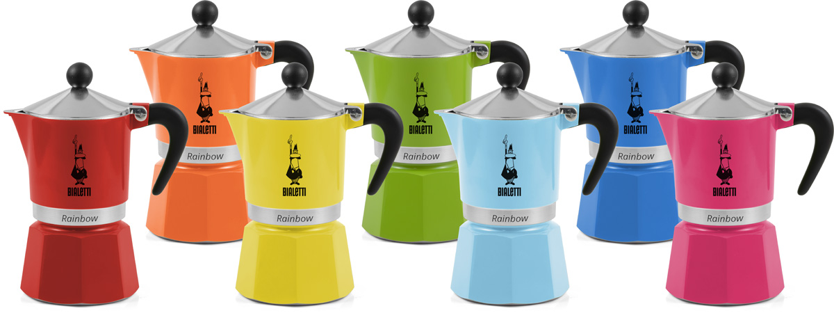 [HCM/HN] Ấm pha cà phê Bialetti Rainbow - Hàng Chính Hãng