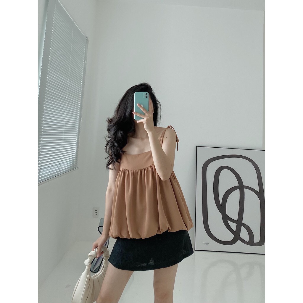 YU CHERRY | Áo nữ Tulips Halter Top YA357