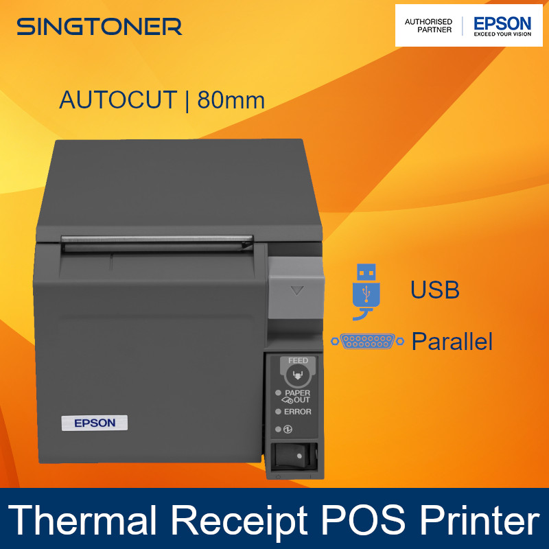 [Original] Epson TMT70II Thermal POS Receipt Printer (Port Parallel