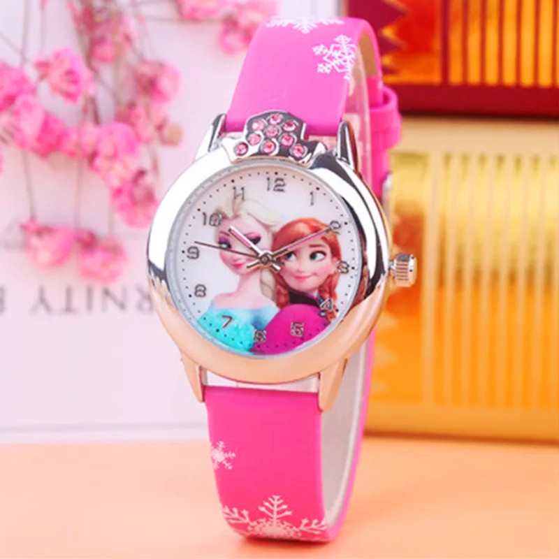 Đồng hồ Elsa & Anna cho bé gái