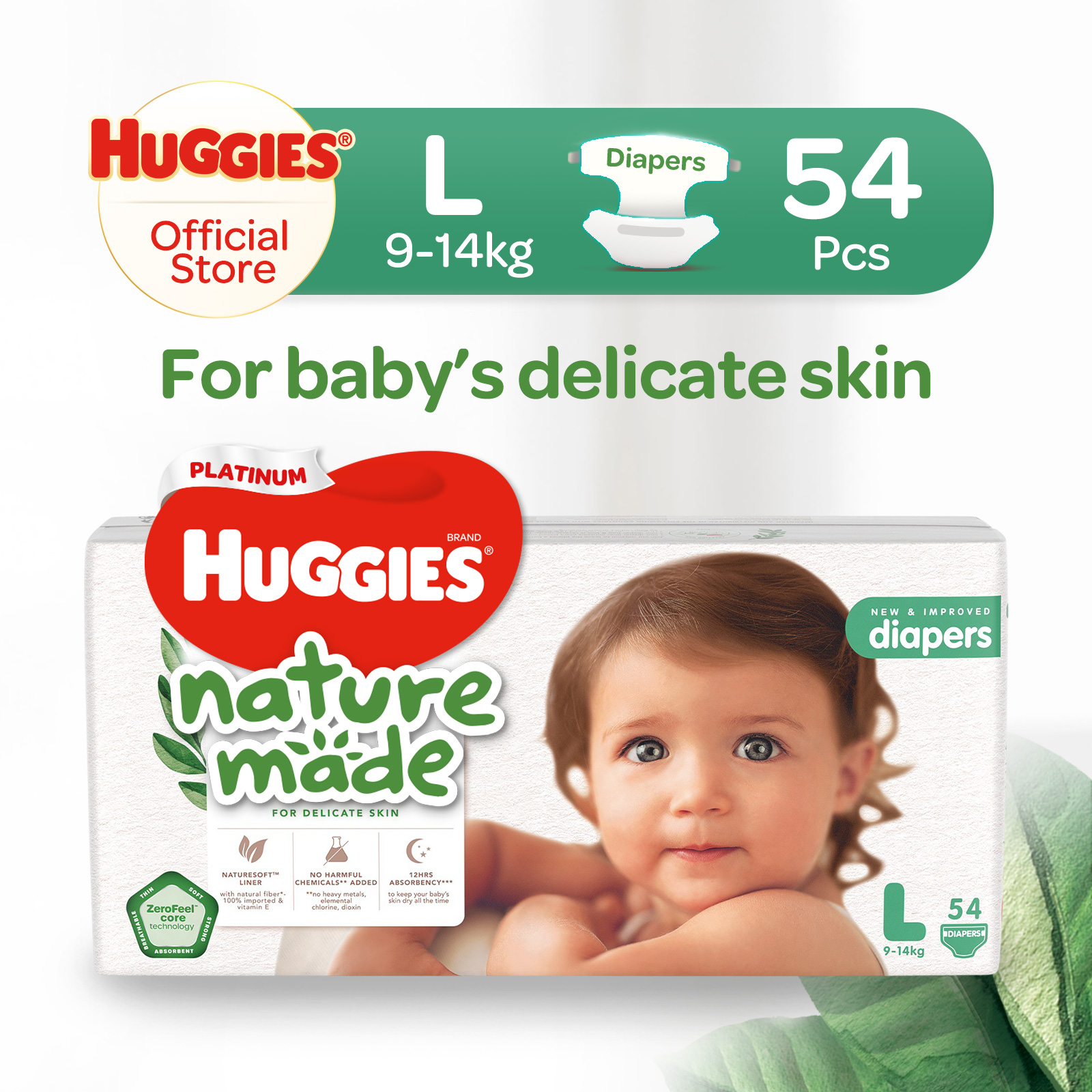 huggies nature made diapers