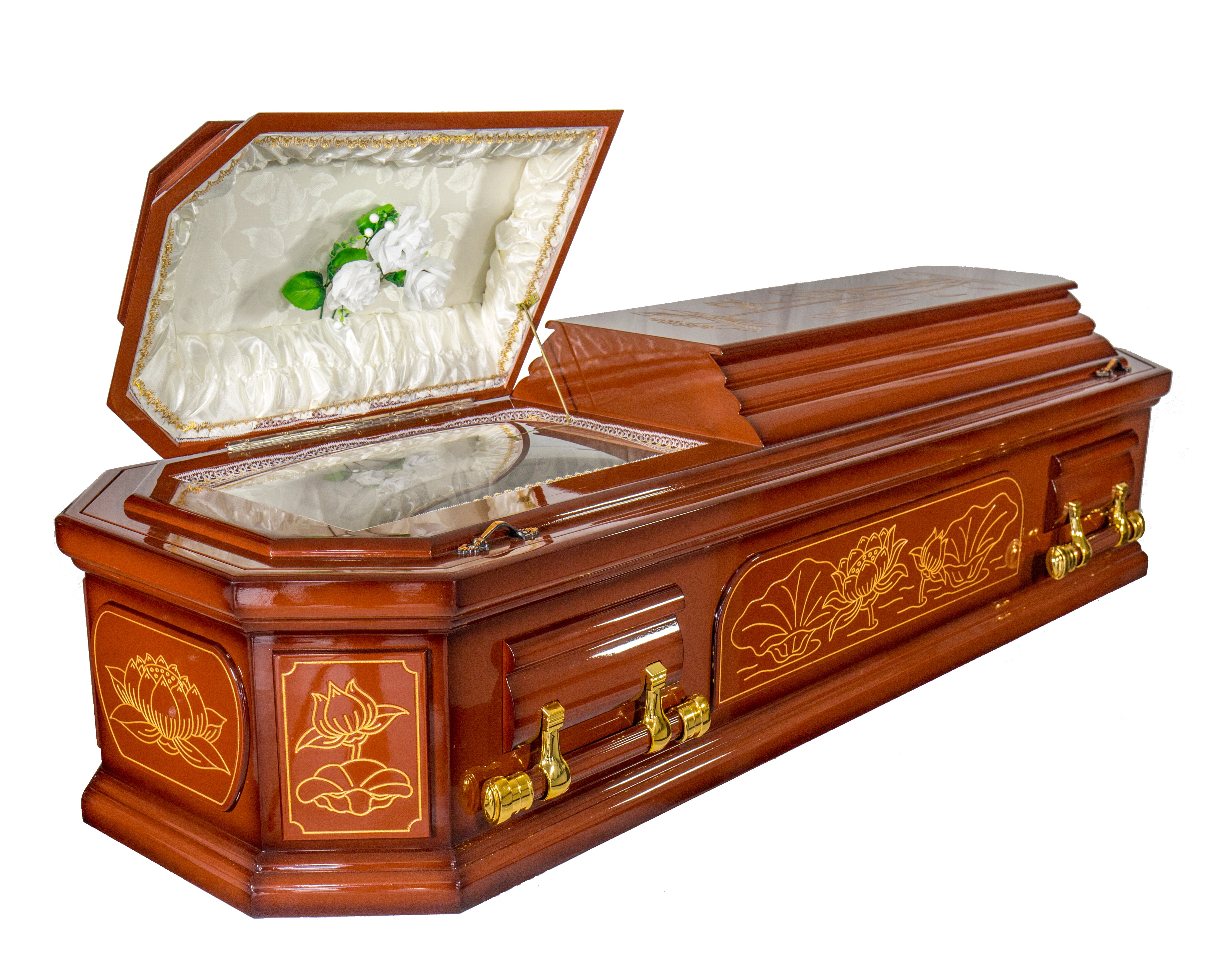 elegant 8 sided funeral casket cremation lazada singapore