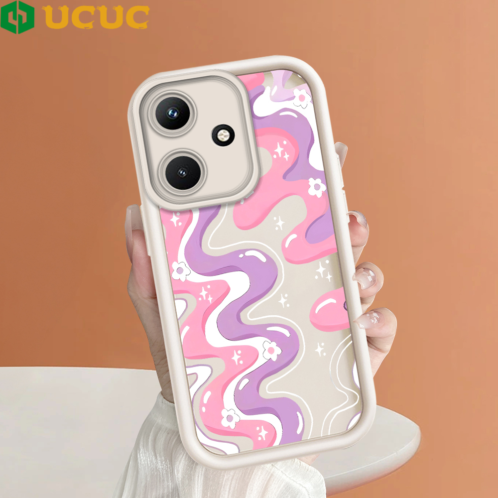 UCUC%20for%20Infinix%20Hot%2030i%20Back%20Cover%20Pink%20Purple%20Wave%20Ladder%20Camera%20Soft%20Rubber%20Phone%20Case%20-%20Image%202