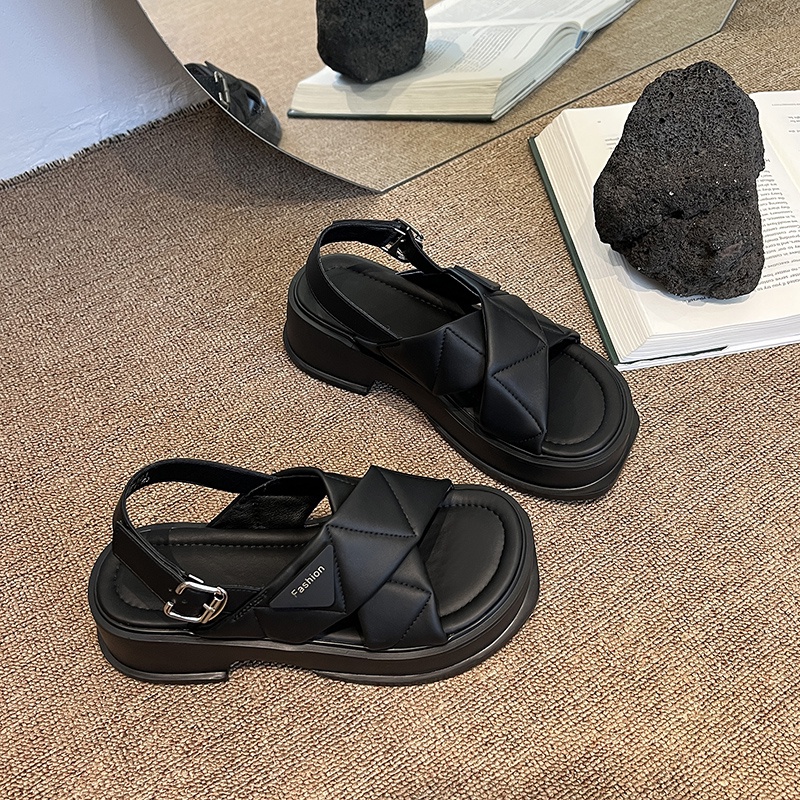 Giày cao gót sandal nữ đế xuồng màu trơn thời trang920zjl