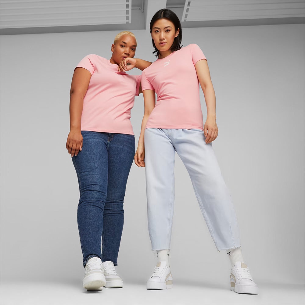 PUMA Áo thun thể thao nữ Classics Slim - 53561090