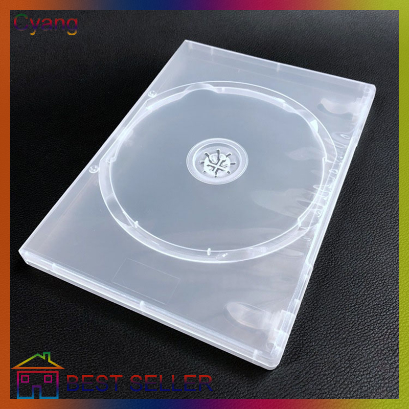 Cyang DIY Accessories CD Game Case Cover Protective Box For PS2 PS3 Game Disk Holder CD DVD Discs Storage Box