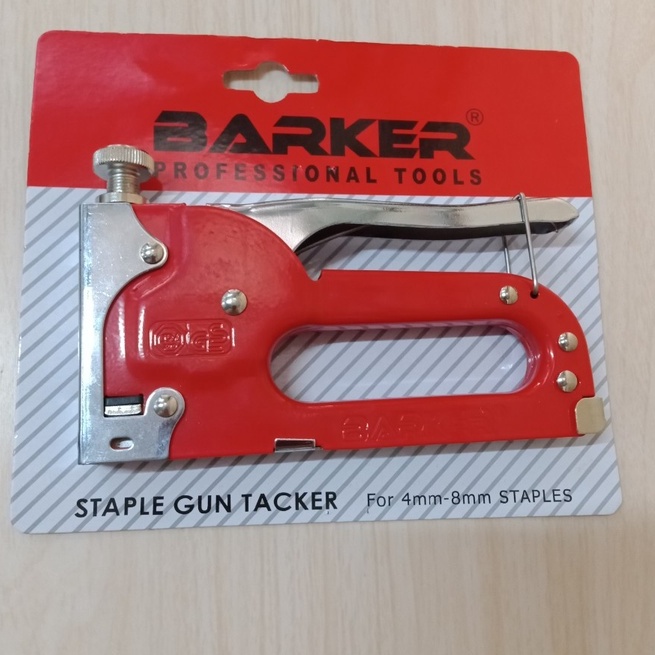 Súng bắn ghim cầm tay Barker, có tăng lực