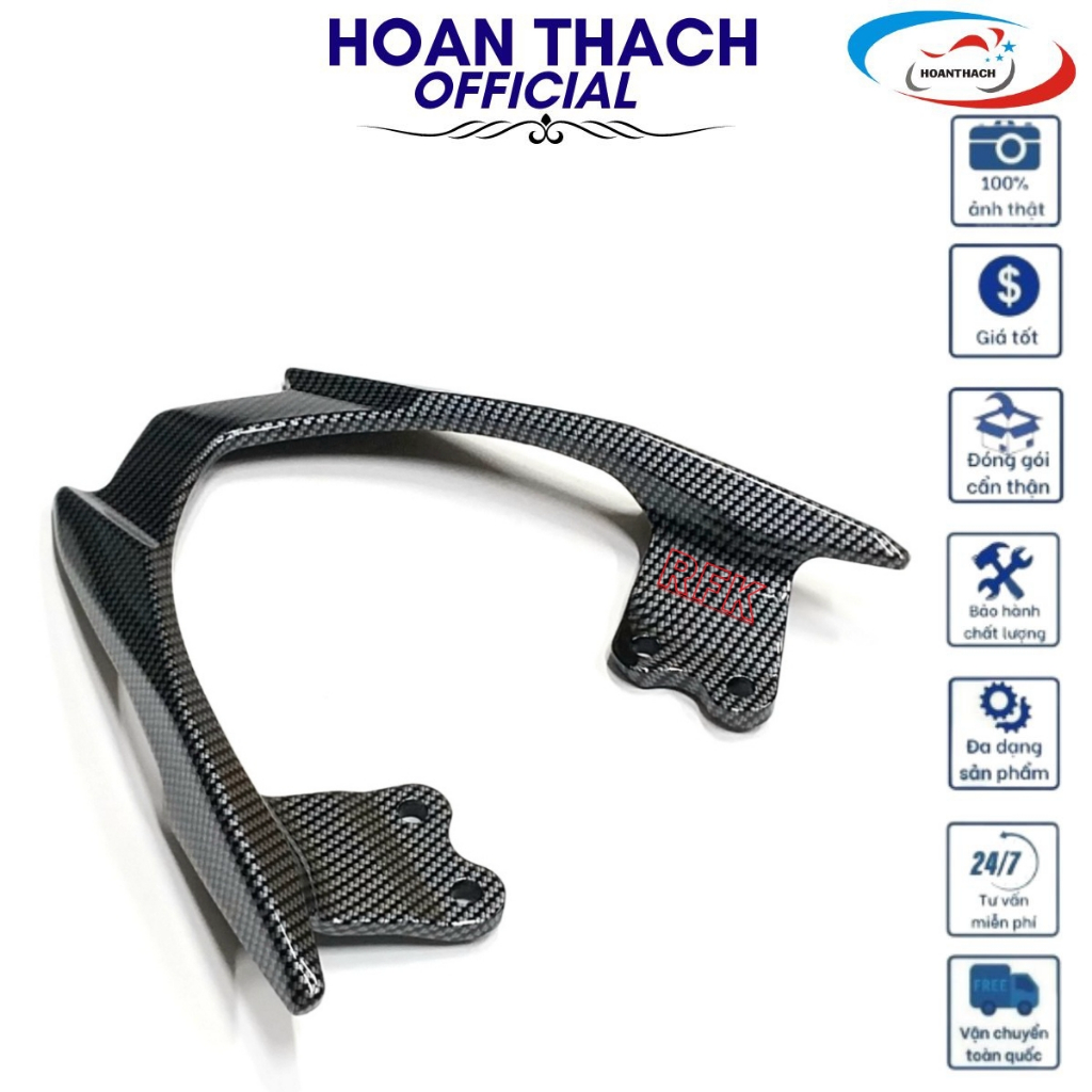 Cảng Tay Dắt Sau Cho Xe Máy Exciter 150 Sơn Carbon HOANTHACH SP007734