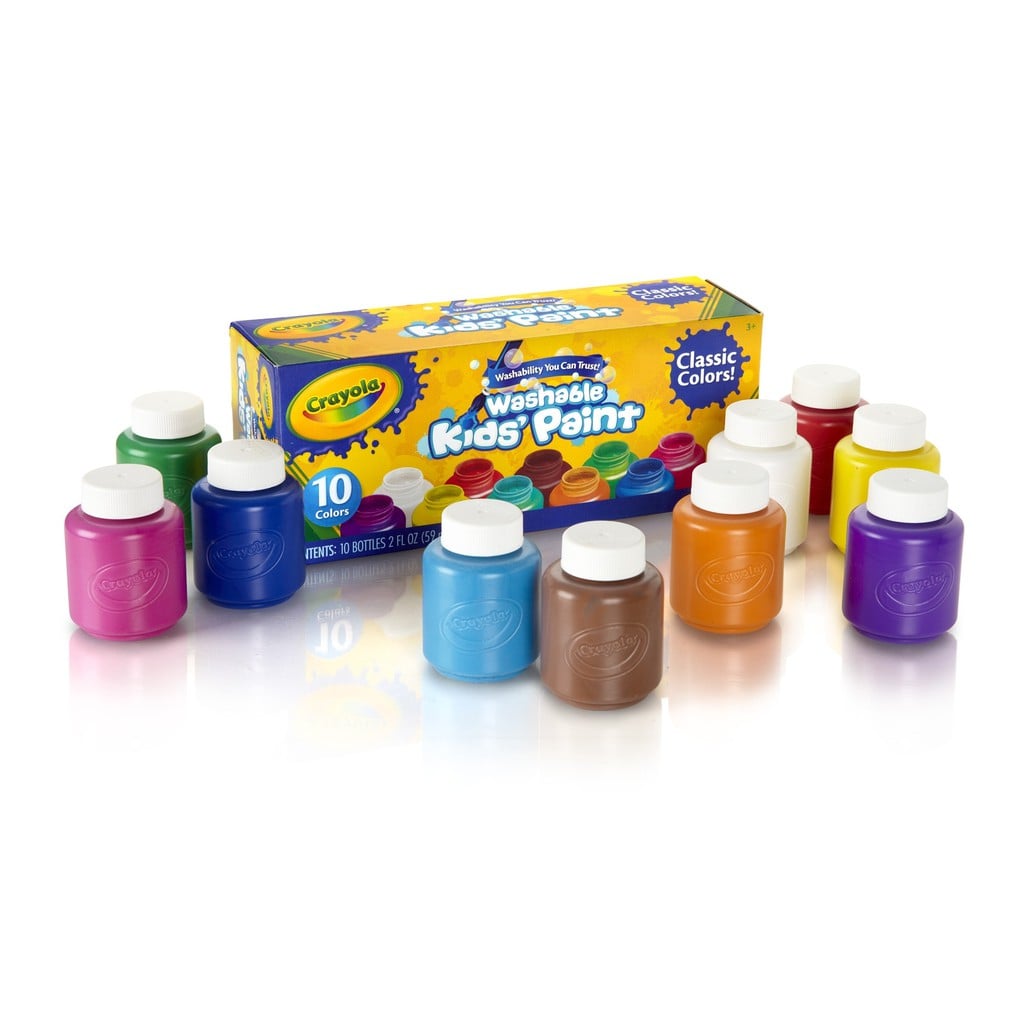BABA Crayola Washable Project Paint 10 colors / Poster Paint 6 colors ...