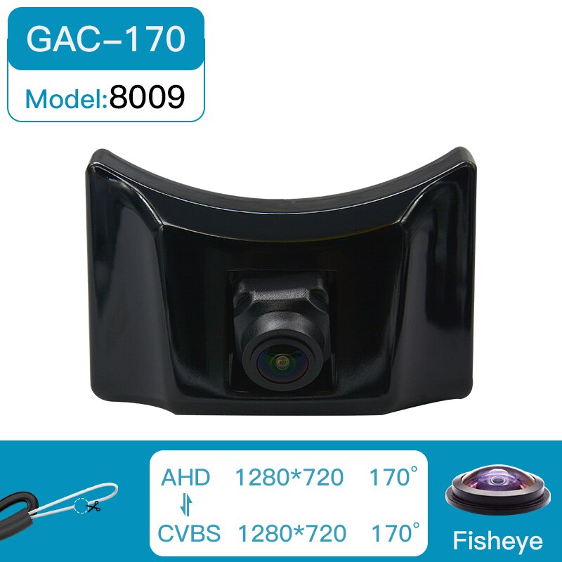 Hd Ahd 1080p Logo Fisheye Car Front View Camera For Toyota Prado