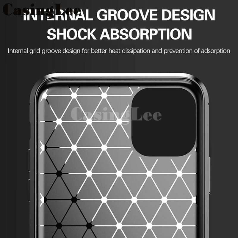For Honor X6B case Carbon Fiber Soft TPU Silicone Anti-fingerprint Shockproof Business Protection Cover For Honor X6B Back Cover Phone Cases. 