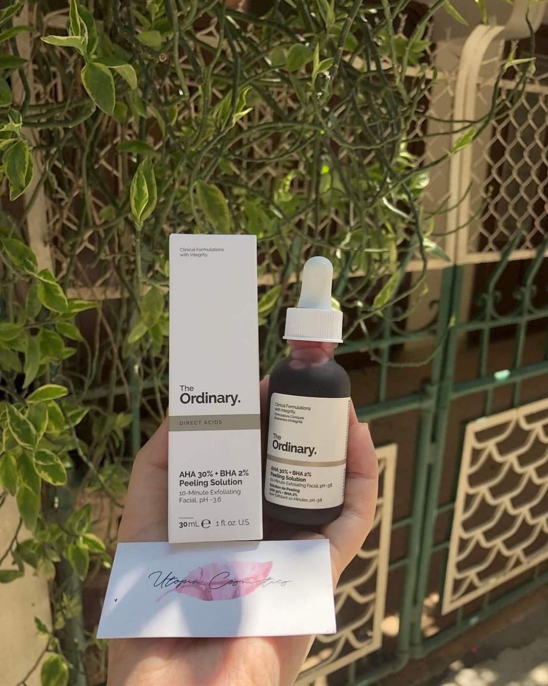 Tẩy da chết The ordinary peeling AHA 30% + BHA 2% Peeling Solution