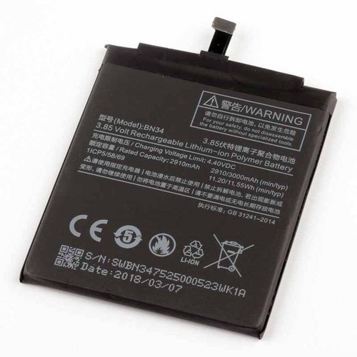 PIN BN34 XIAOMI REDMI 5A