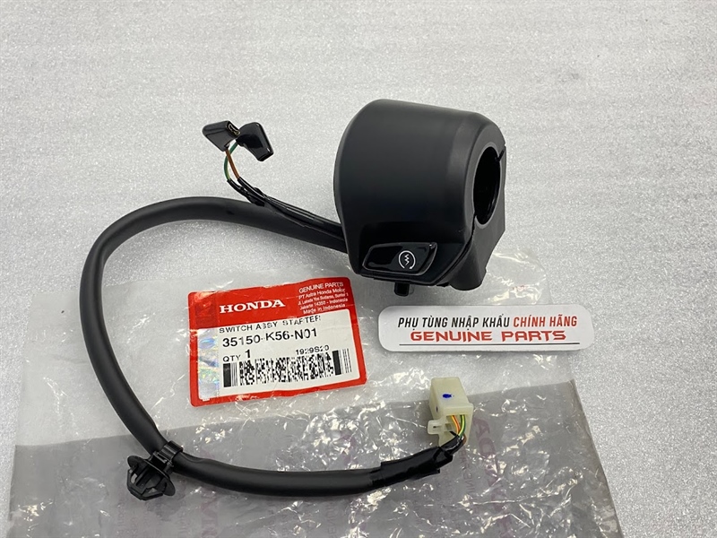 Cùm công tắc SONIC 150 nhập khẩu chính hãng Honda Indonesia 35150K56N01 / 35200K56N02