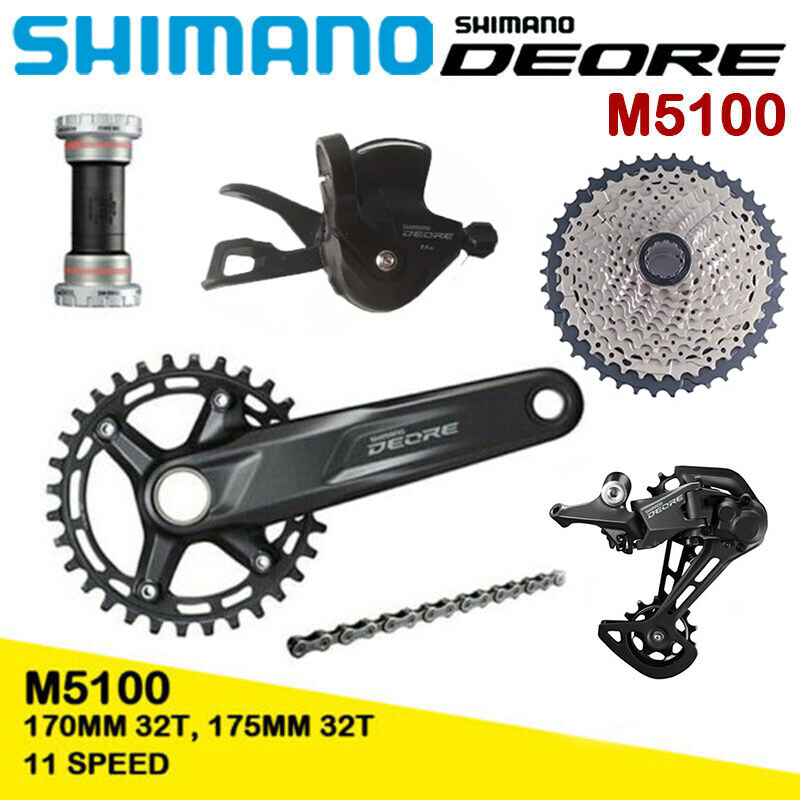 SHIMANO DEORE M5100 Groupset 1x11 Speed 