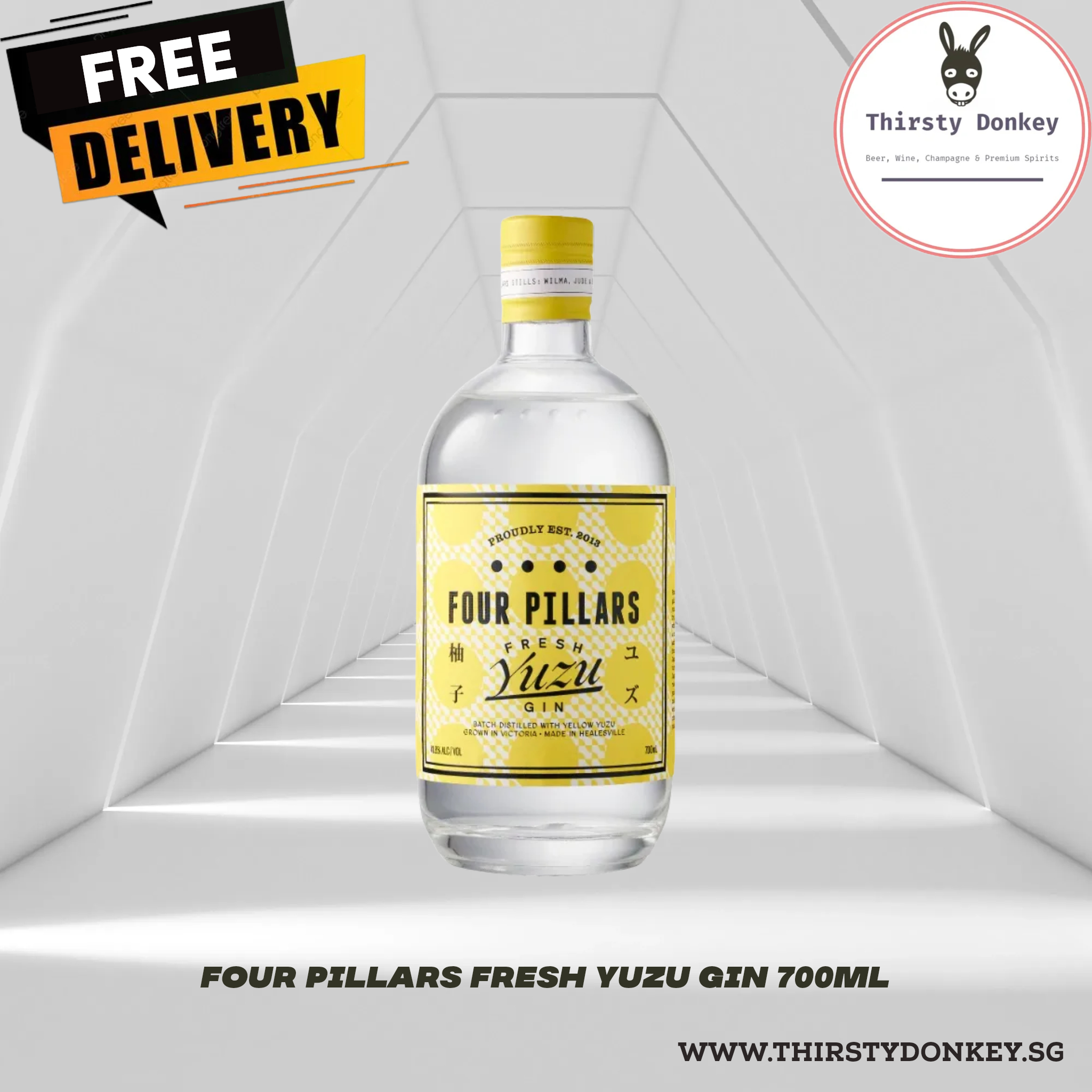 Four Pillars Fresh Yuzu Gin 700ml | Lazada Singapore