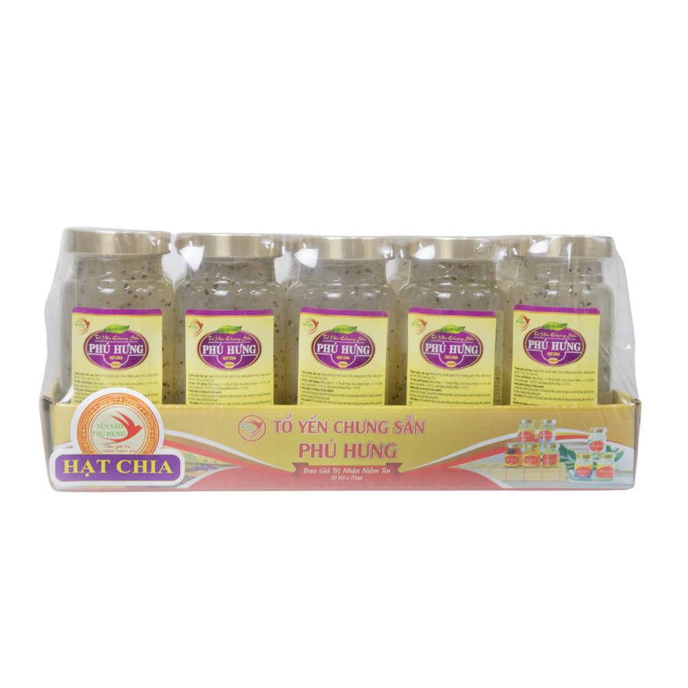 Yến tươi chưng Hạt chia Úc - 140ml
