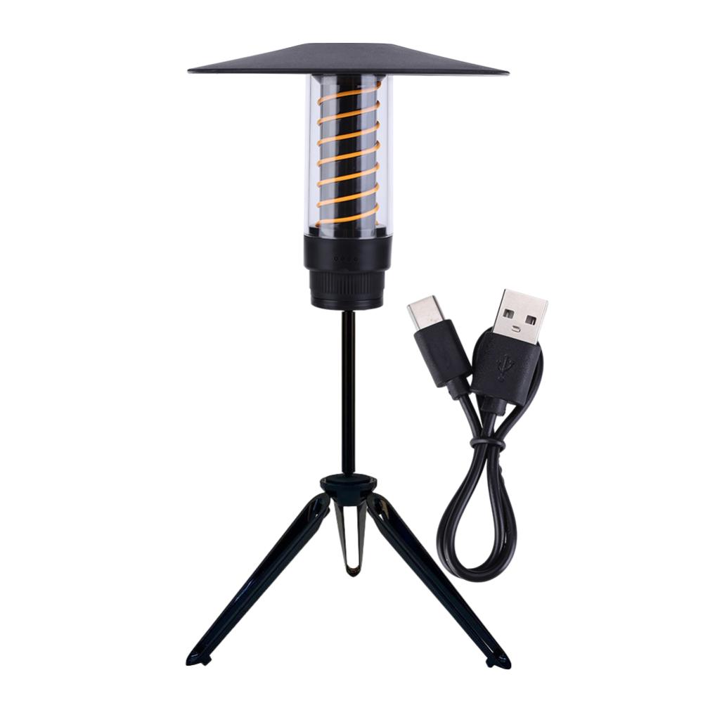 Multi-function Camping Flashlight USB Charging Recharge Soft Light Electric Torch 2835LED Electric Torch Lamp Waterproof for Camping Hiking
