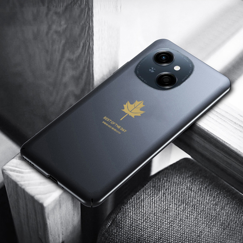 New Phone case Tecno Spark Go 1 Back cover Soft Silicone Maple Leaf Shape for Tecno Spark Go1 case. 