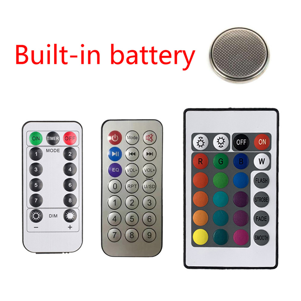 13/21/24 Keys Ir Remote Controller For W28 Series Rgb Led Lamp Ir ...