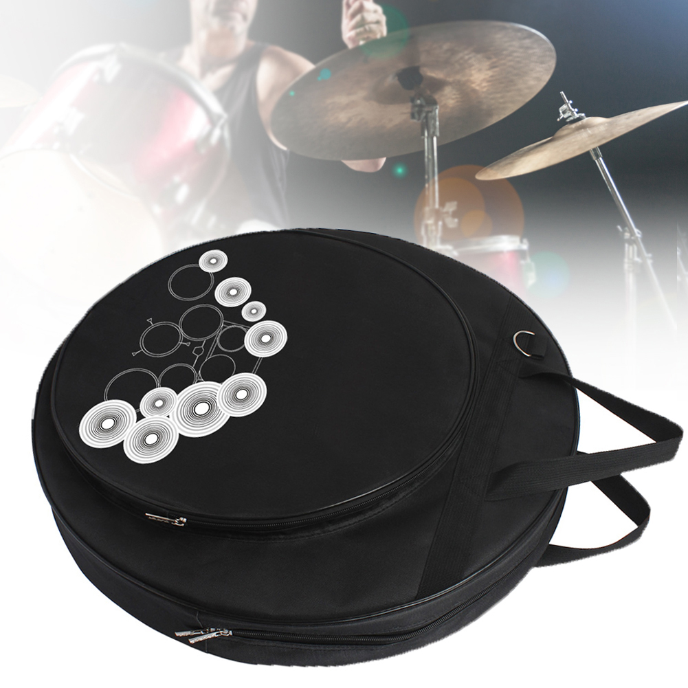 Drum Cymbal Bag Cymbal Bag Wear-resistant 21 Inch for Storing Cymbals Storing Drum Sticks