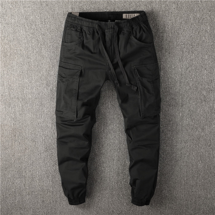 JGH1- Quần Kaki Jogger Cao Cấp , Quần kaki nam jogger túi hộp bo gấu trẻ trung