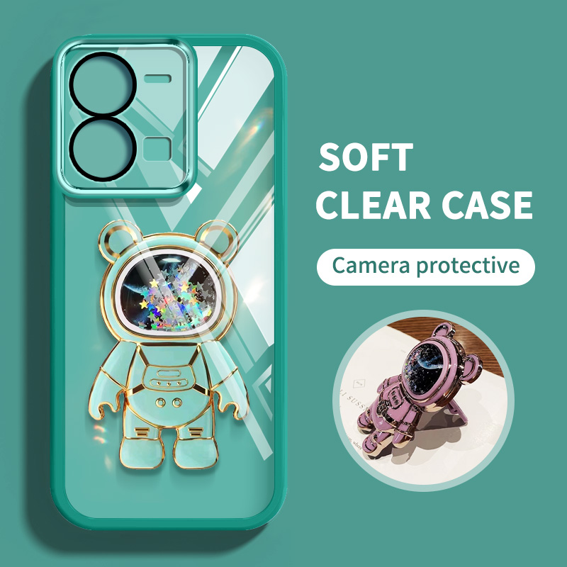 For%20Vivo%20Y02S%20Y17S%20Y16%20Y35%20Y56%205G%20Y78%20Y36%204G%205G%20Drifting%20Sand%20Star%20Astronaut%20Transparent%20silicone%20Soft%20Shell%20-%20Image%203