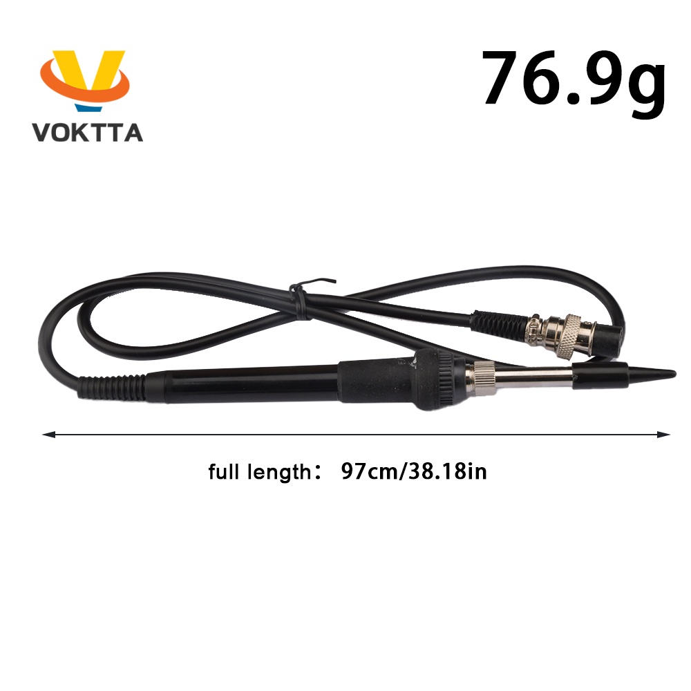 Voktta diymore tay cầm hàn sắt cho trạm hàn at8586 at936b 936a 937a 5 lỗ 220v 700w