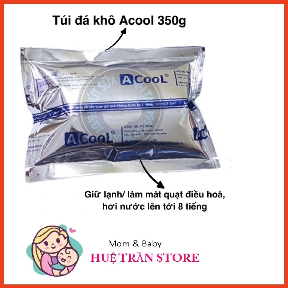 Túi đá khô,đá khô giữ lạnh Acool dạng gel