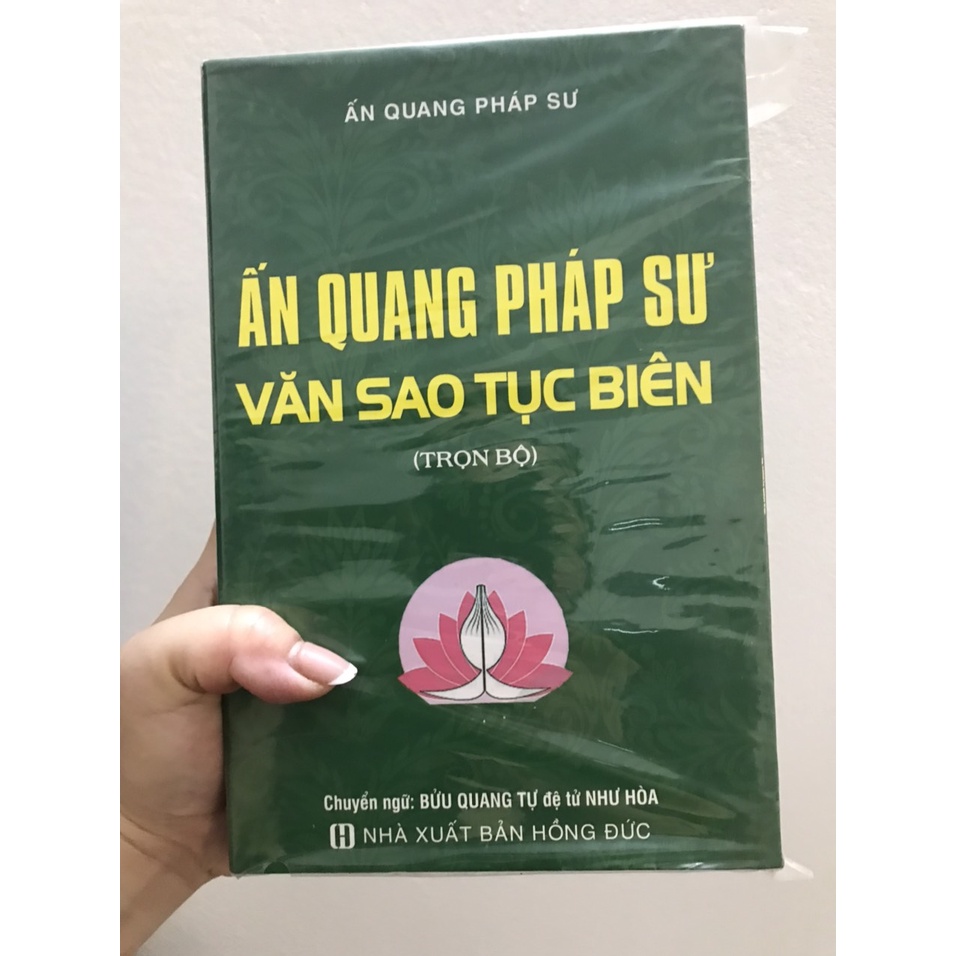 Sách - Ấn Quang Pháp Sư Văn Sao Tục Biên (trọn bộ 2 cuốn)