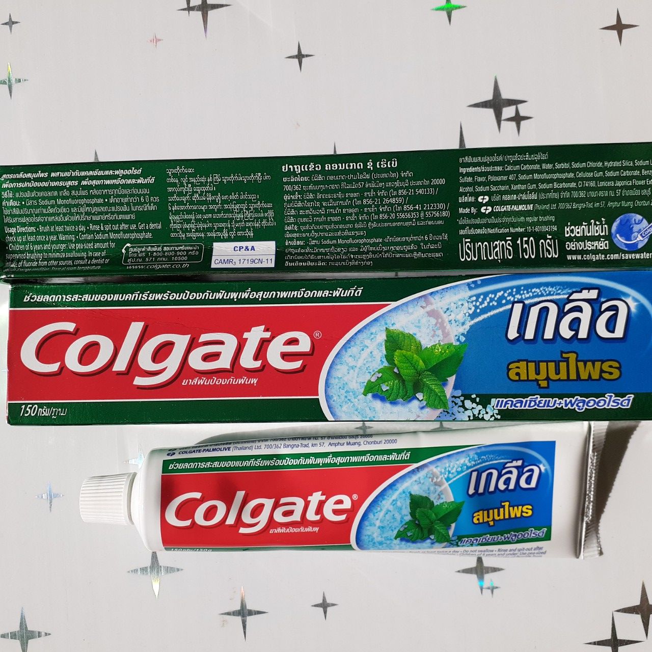 Kem đánh răng Colgate muối thảo dược 150g