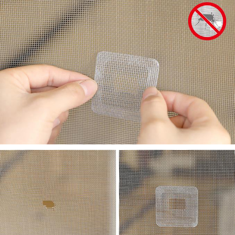 Window Door Screen Net Fix Repair Sticky Patch Self Adhesive Kit ...