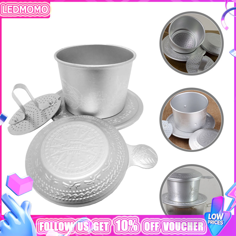 LEDMOMO Coffee Pot Machine Travel Pour over Dripper Lover Gift Set Portable Filter Maker