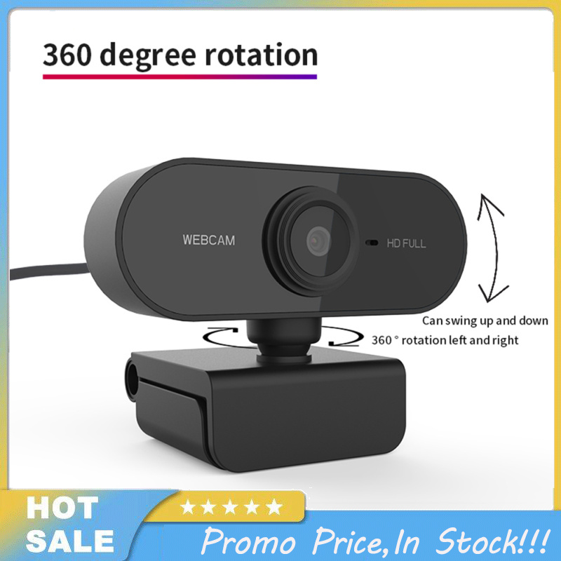 1080p Full Hd Webcam Built-in Microphone Usb Plug Web Cam Compatible For Mac Laptop Youtube Xbox Skype Pc Computer