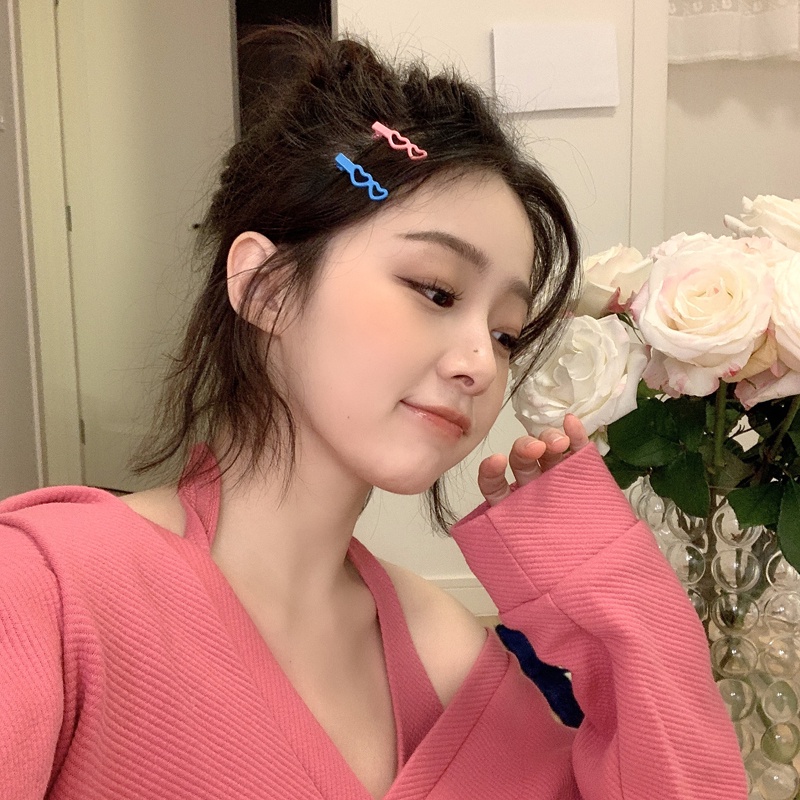 Kẹp Tóc Hình Trái Tim Dễ Thương