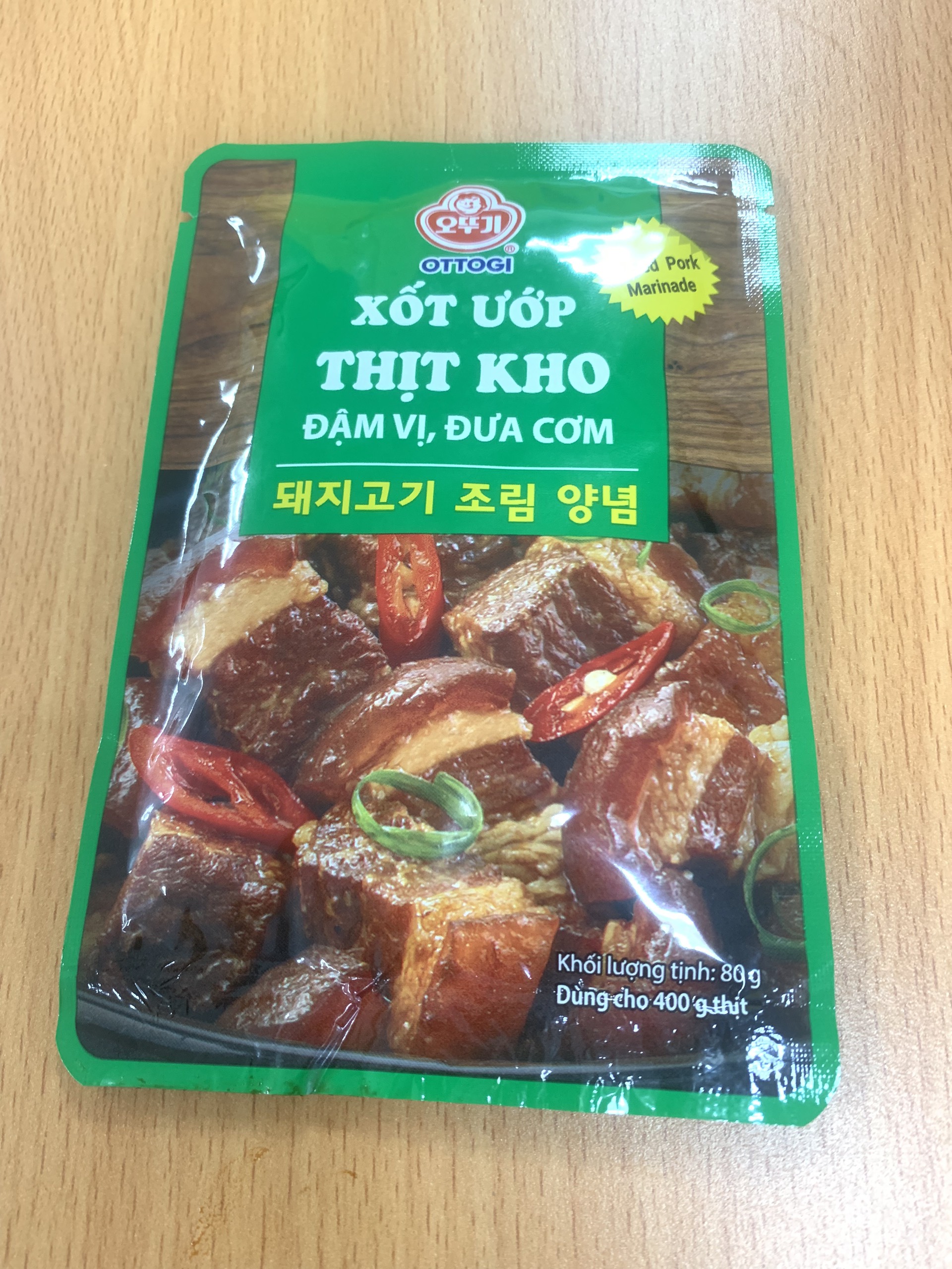 Xốt Ướp Thịt Kho Otoki 80g