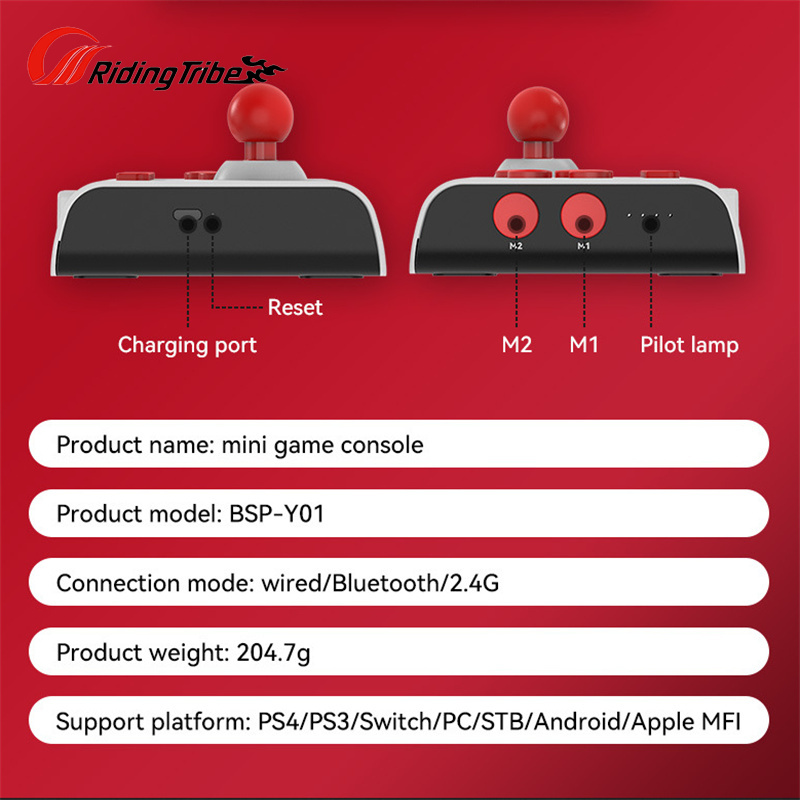 Riding Tribe Y01 Arcade Fight Stick Joystick Game Controller Compatible For IPhone IOS Android PC Fighting Sticks