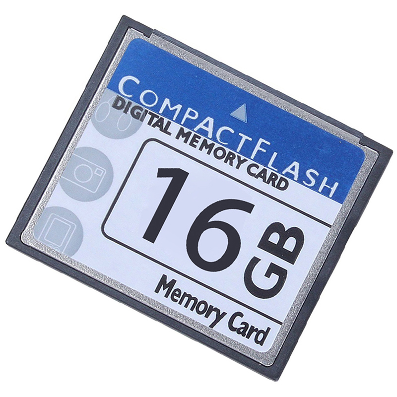 Professional 16GB Compact Flash Memory Card(White&Blue)