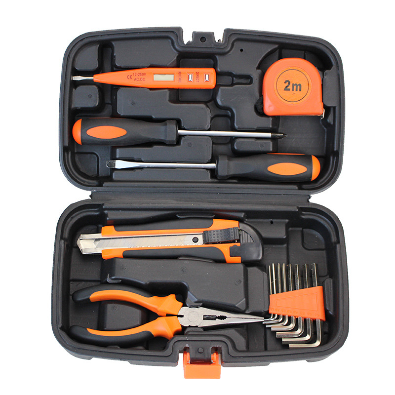 Tool set, hardware toolbox set, hand tool set, household maintenance