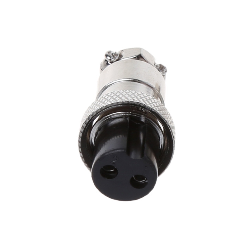 New arrival GX16 3/4/8 Pin Thread Female Circular Butting Aviation Socket Plug Wire Cable Panel Quick Connector Adapter Accessories