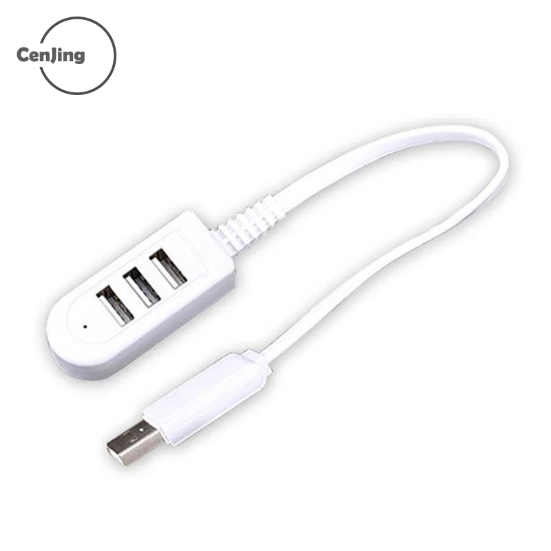 Cjing Mini USB 2.0 Hub ổ cắm mô hình Splitter Adapter 3 cổng tốc độ cao Ổ cắm cáp