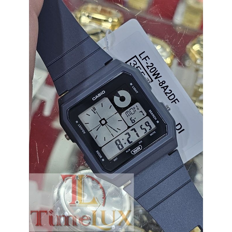 CASIO LF-20W-1AJF Black 魅力の - 時計