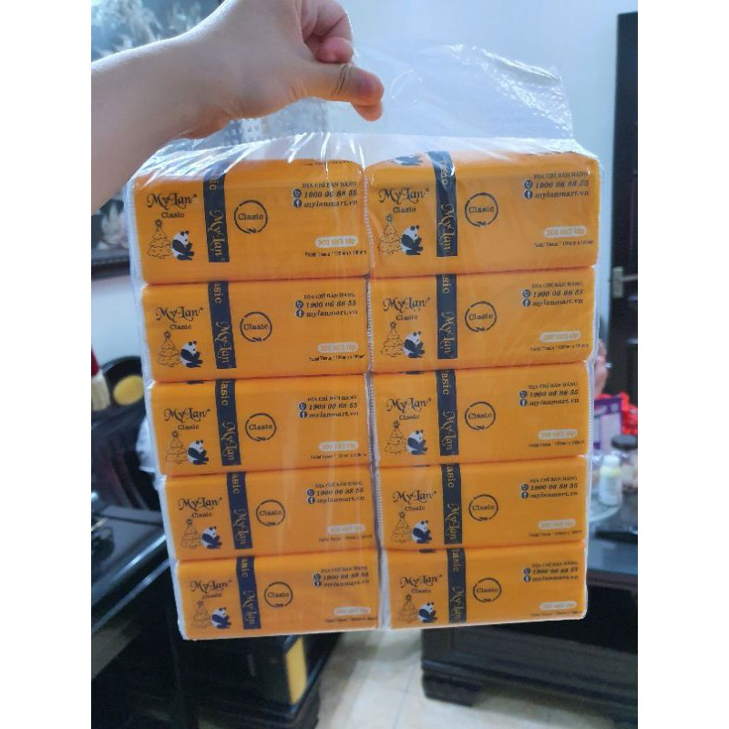 COMBO 10 BỊCH GIẤY GẤU TRÚC SIPIAO