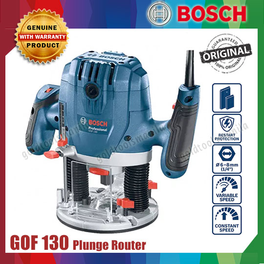 BOSCH GOF 130 PROFESSIONAL PLUNGE ROUTER Lazada PH