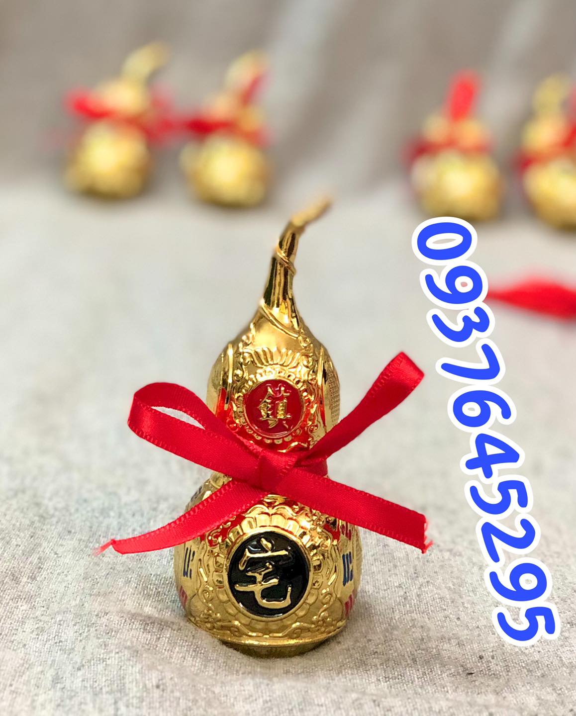Bình hồ lô đúc đồng 9cm