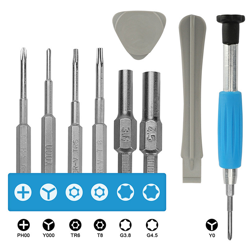 Screwdriver Set Disassembly Repair Tool Kit For Switch GBA SP New 3DS XL PSP NGC Game Console Cologo. 
