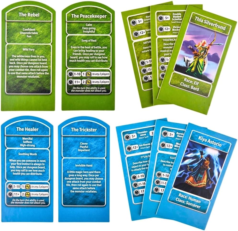 Dungeons & Dragons Adventure Begins, Cooperative Fantasy Board