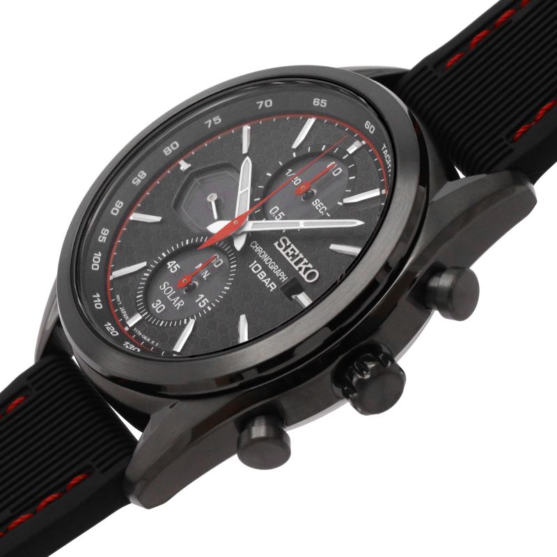 BNIB Seiko Chronograph Macchina Sportiva SSC777P1 SSC777 SSC777P Black Dial  Solar Watch | Lazada Singapore