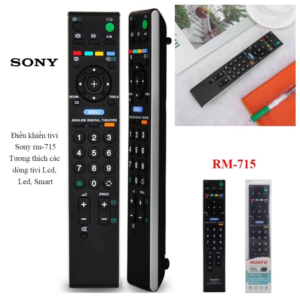 [HCM]Universal Replacement Remote Control For SONY TV RM-715A